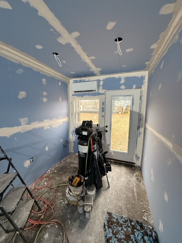 Installing wall panels