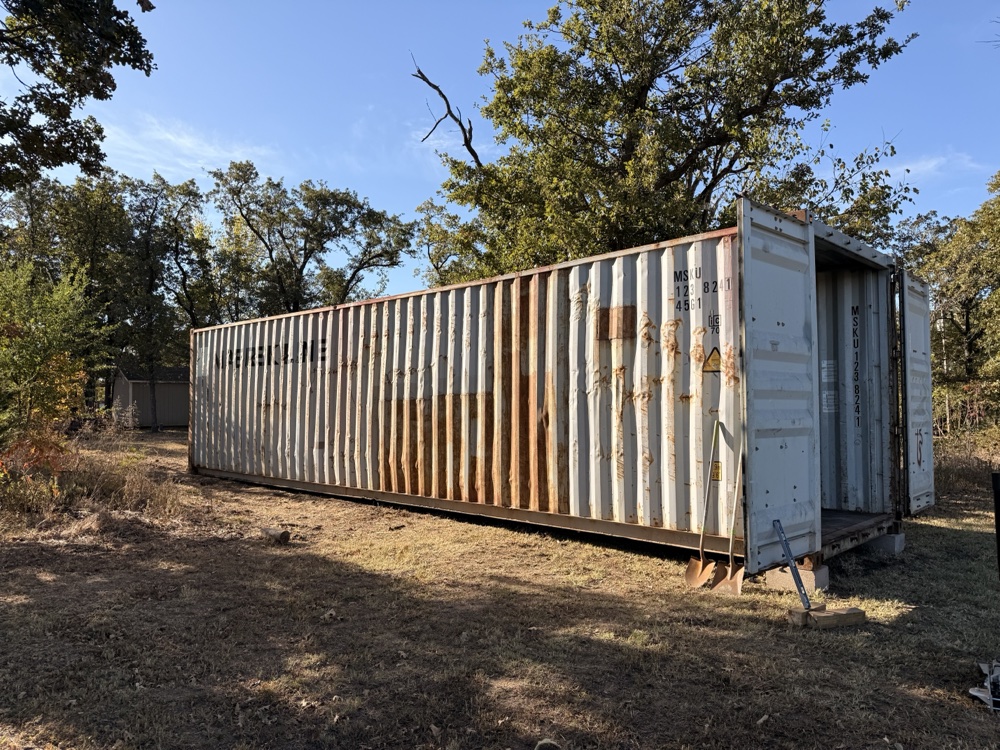 Weight rack and bench setup